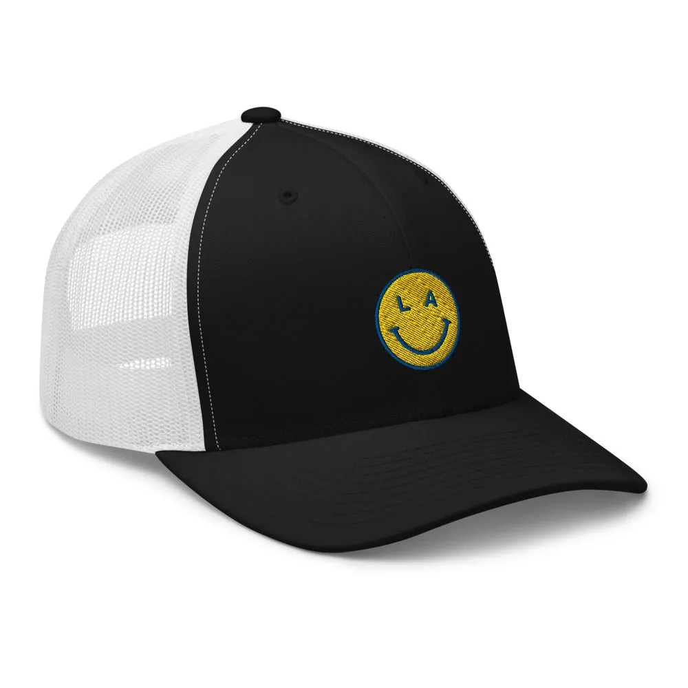 LA Smiley Trucker Cap