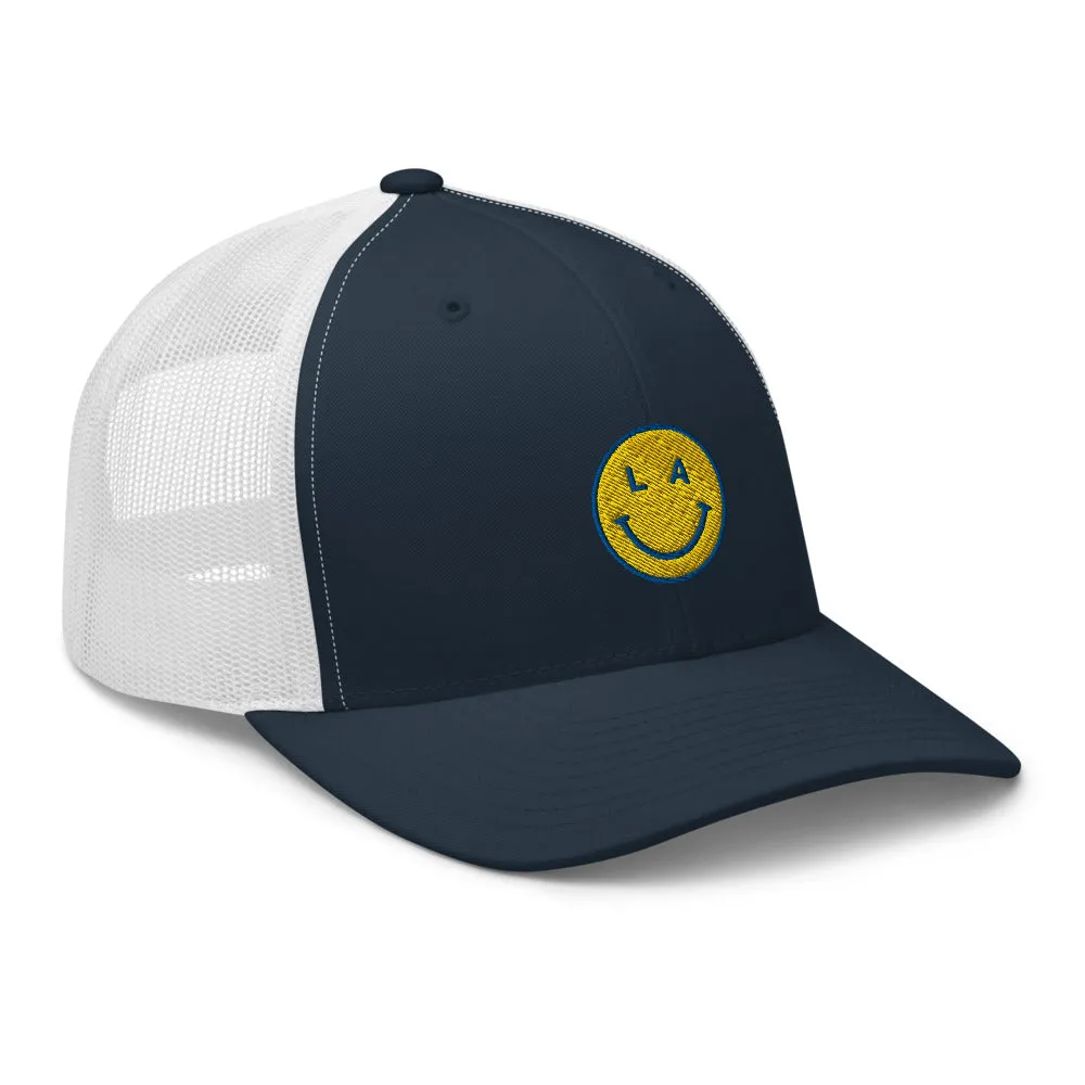 LA Smiley Trucker Cap