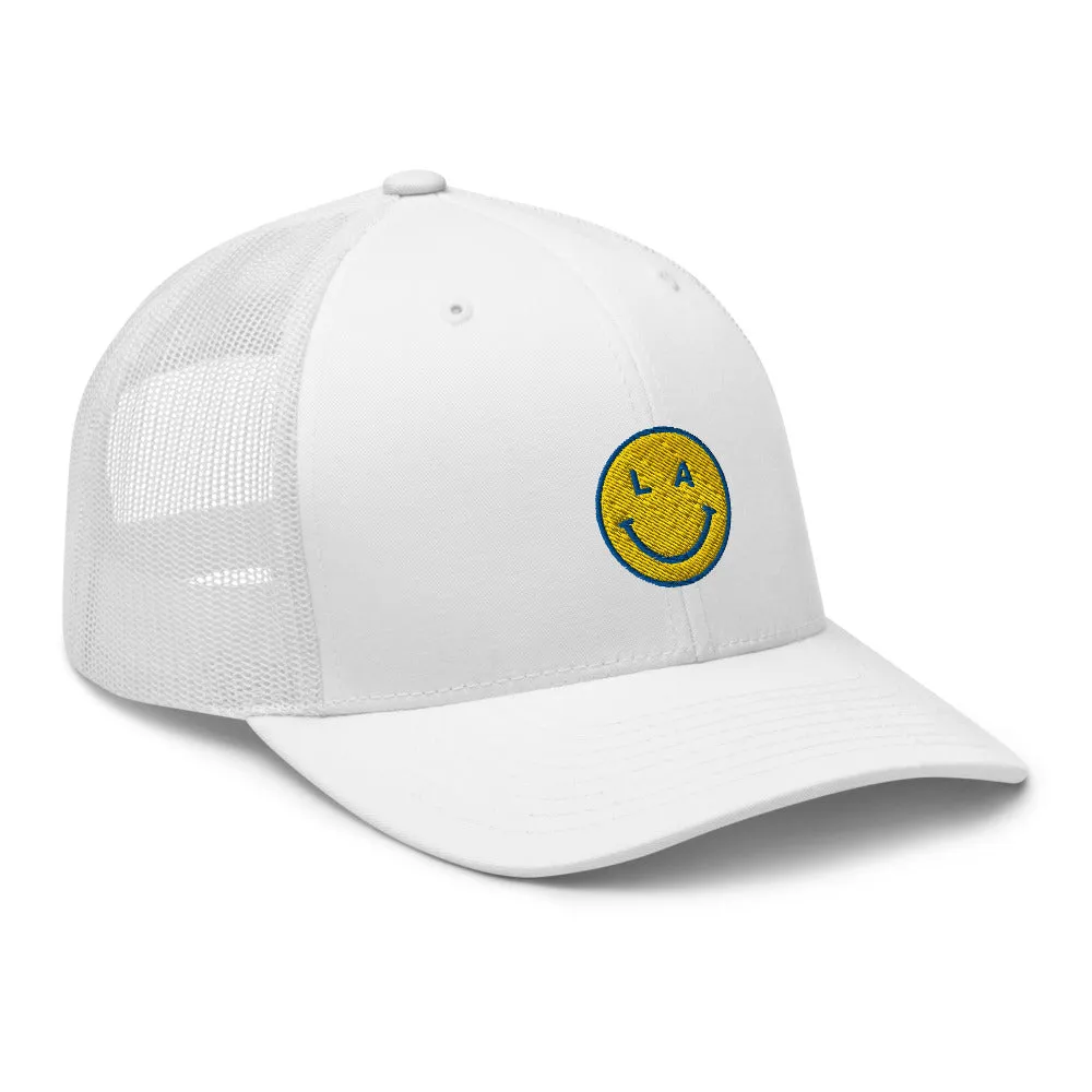 LA Smiley Trucker Cap