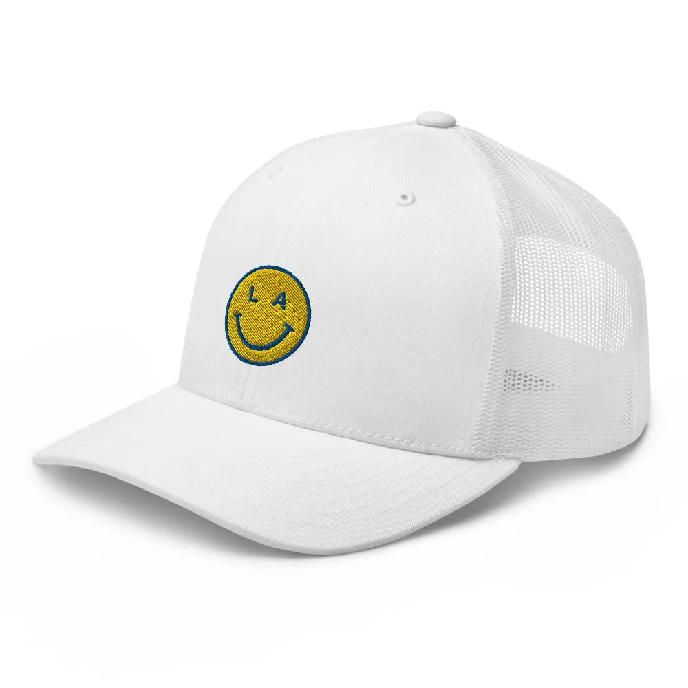 LA Smiley Trucker Cap