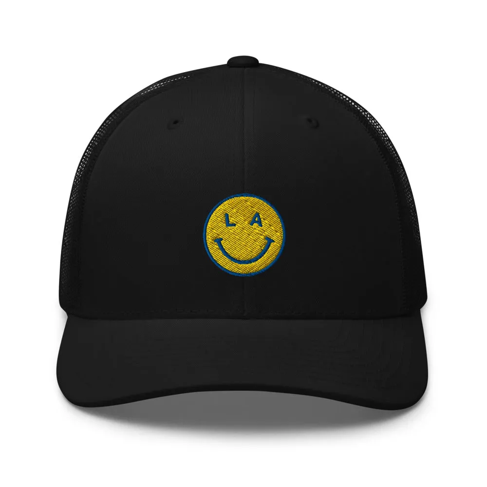 LA Smiley Trucker Cap