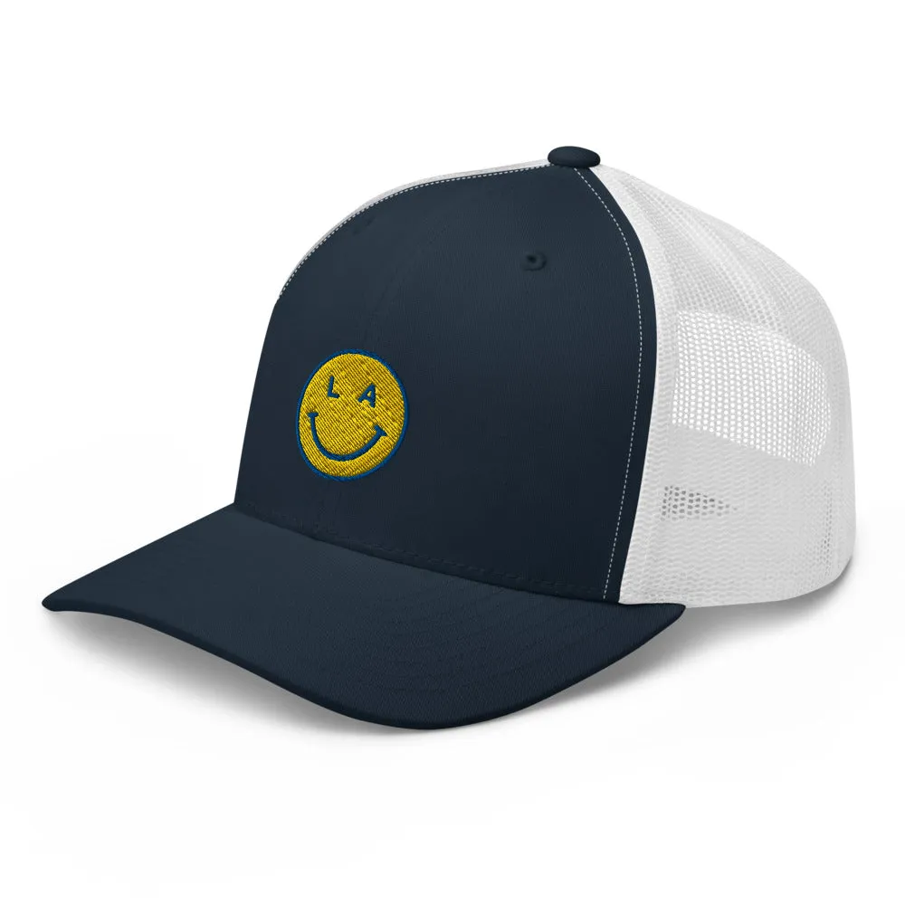 LA Smiley Trucker Cap