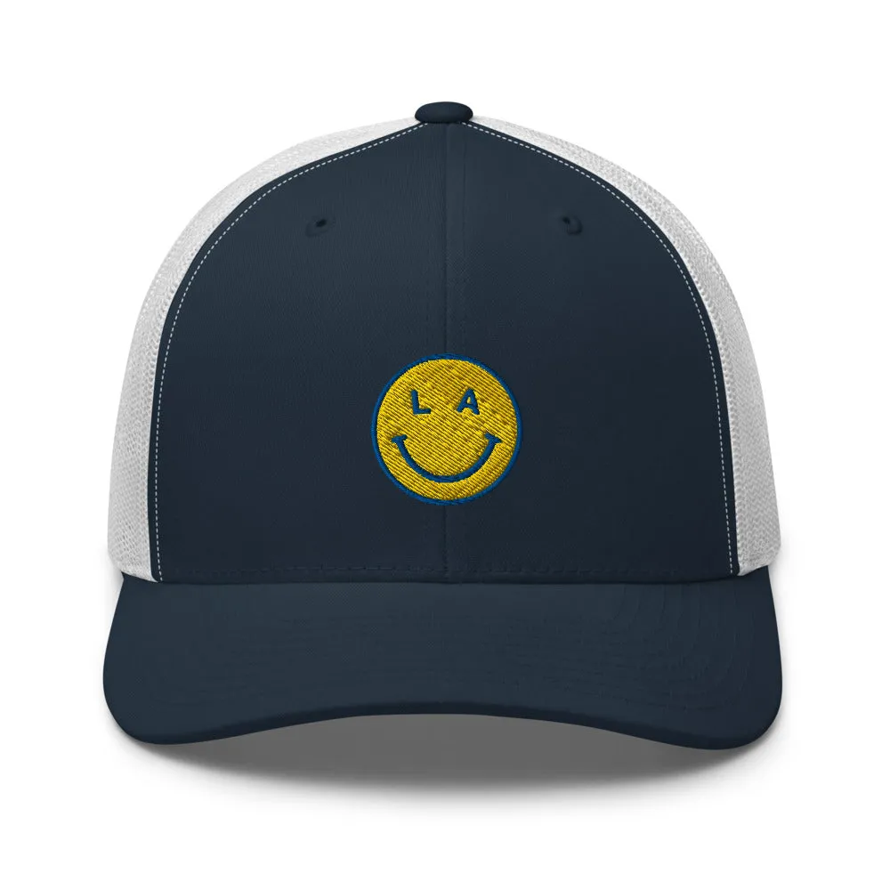 LA Smiley Trucker Cap