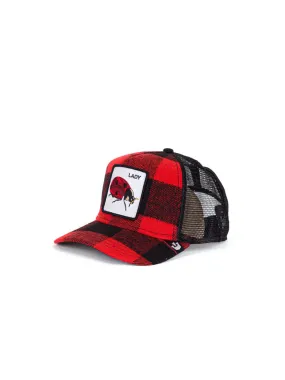 Lady Tartan Cap - Red