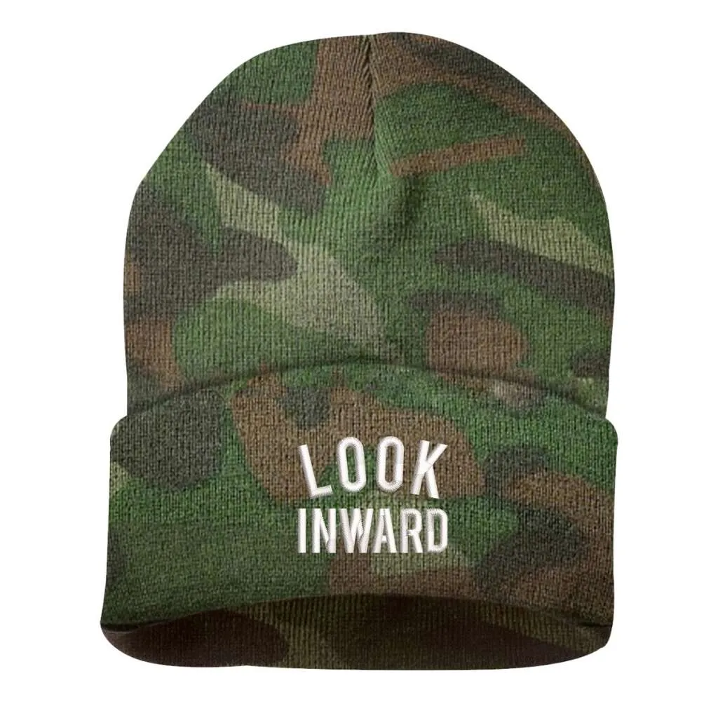 Look Inward Cuffed Beanie