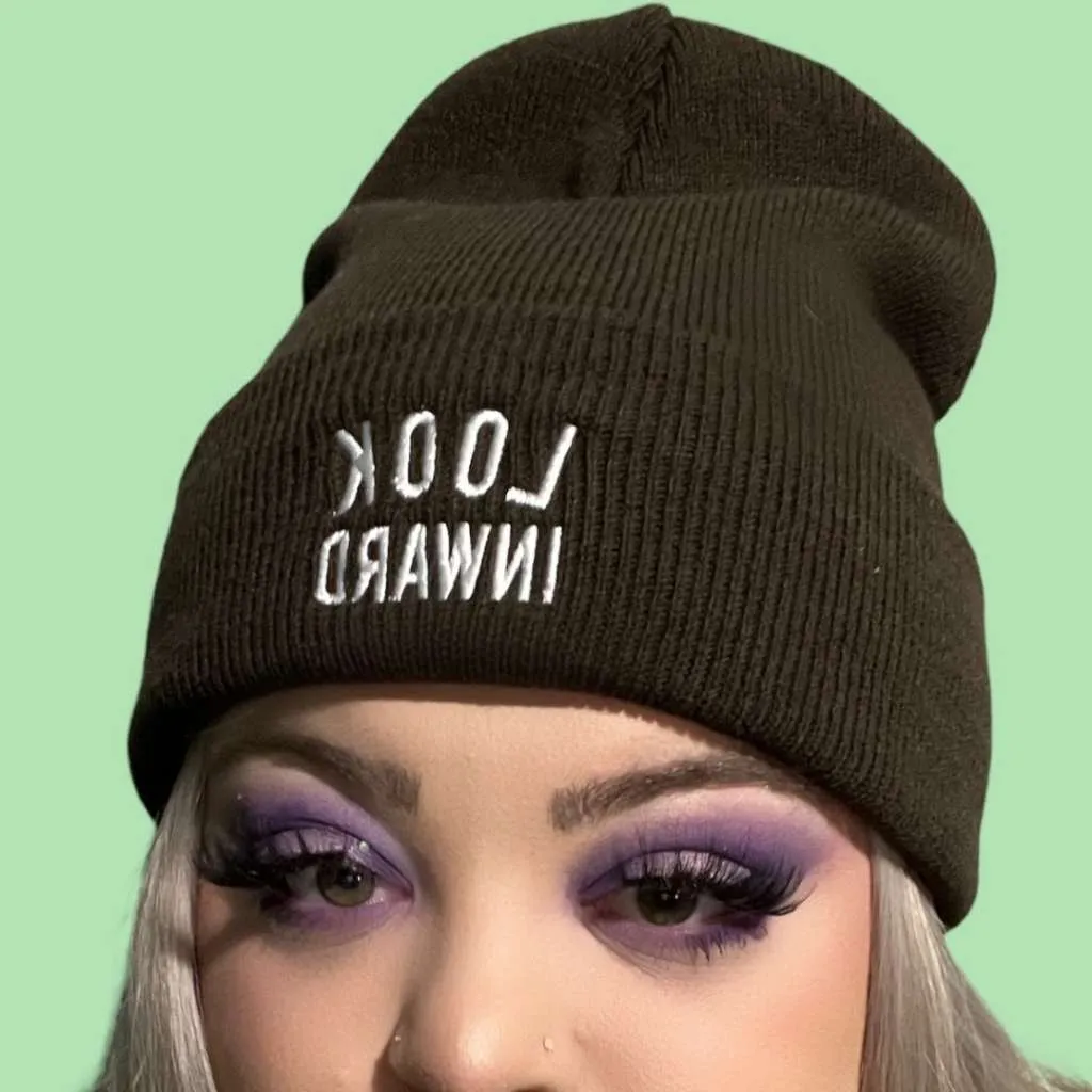 Look Inward Cuffed Beanie