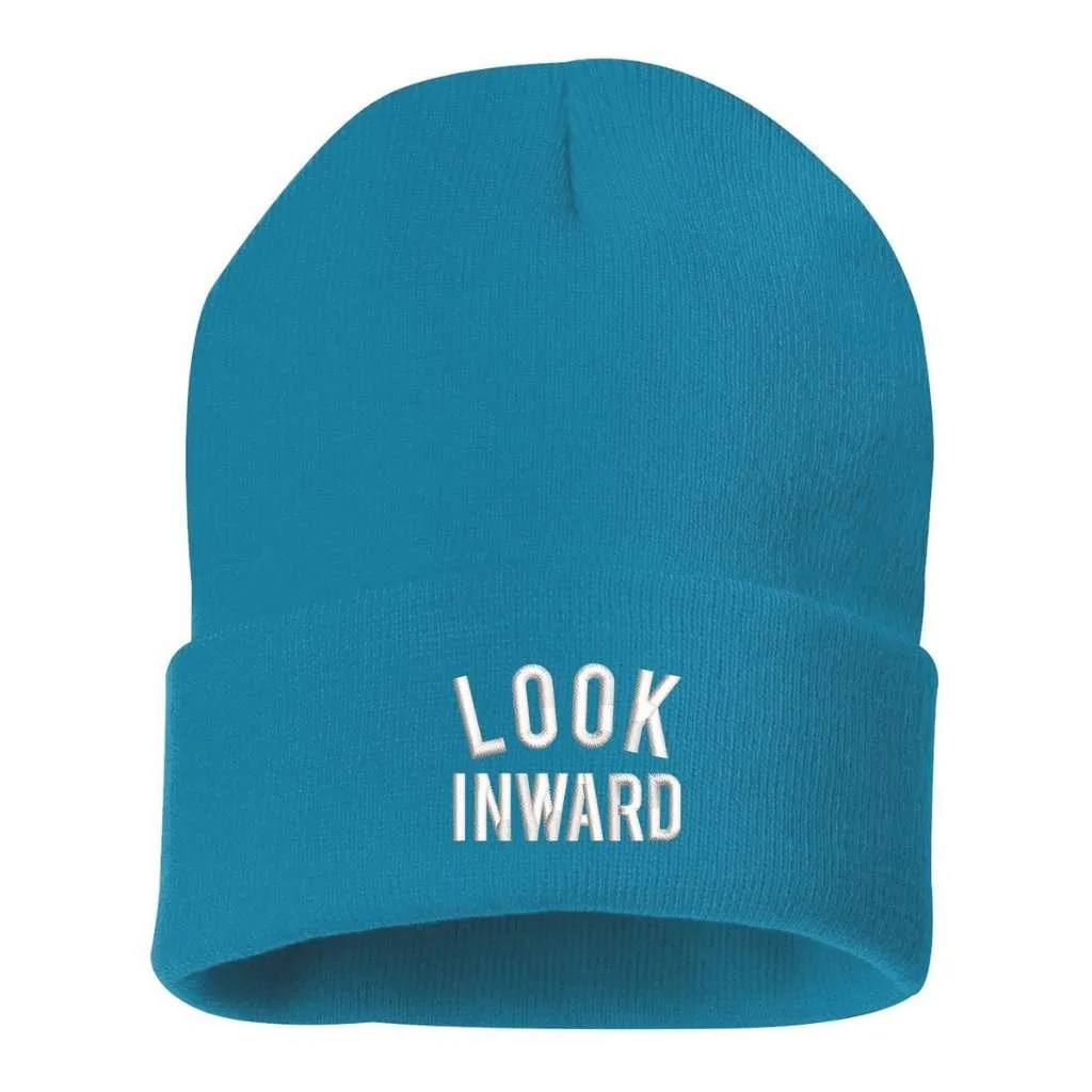 Look Inward Cuffed Beanie