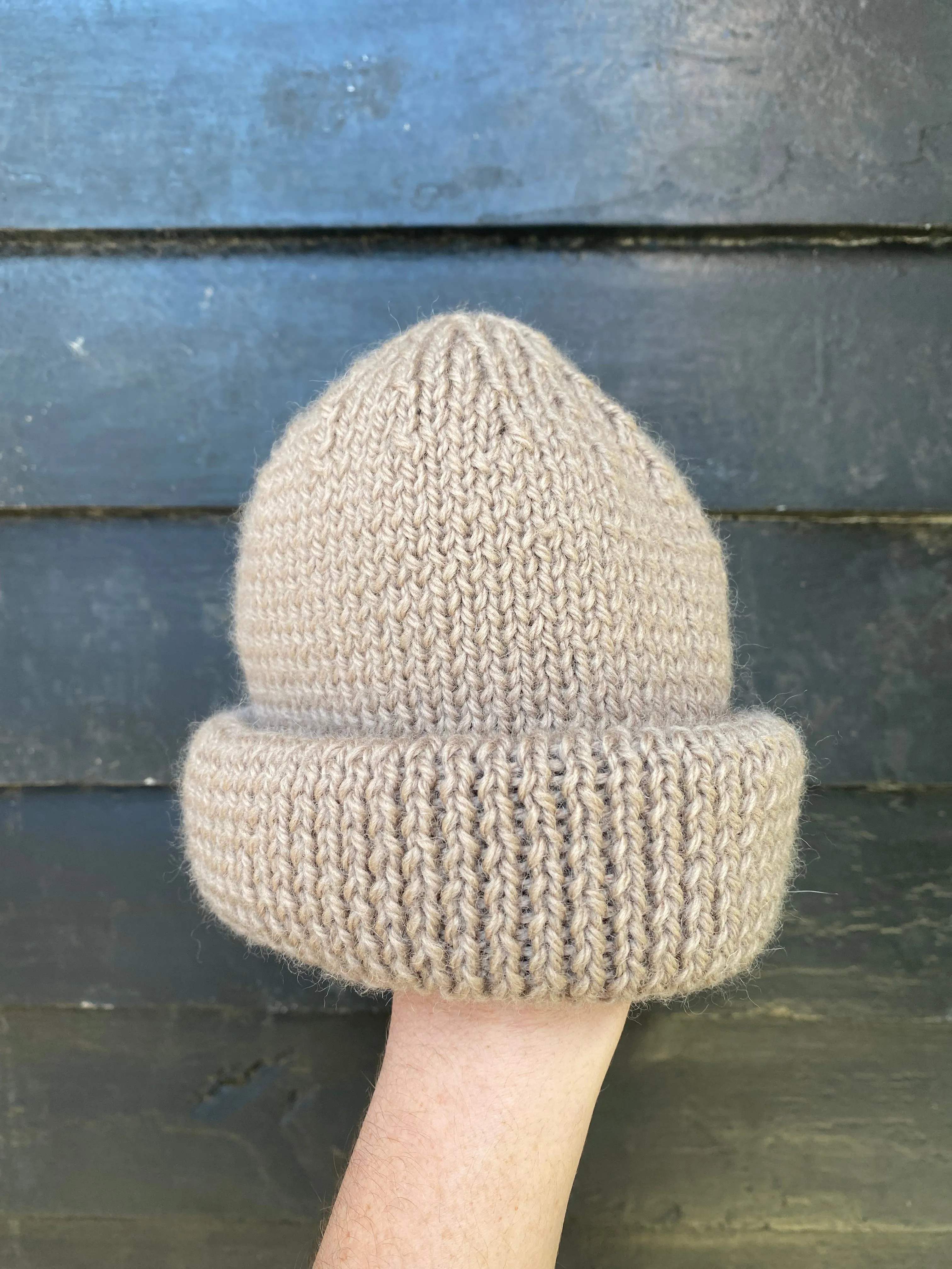 Mushroom fisherman’s beanie