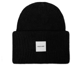 Oversized Beanie - Black