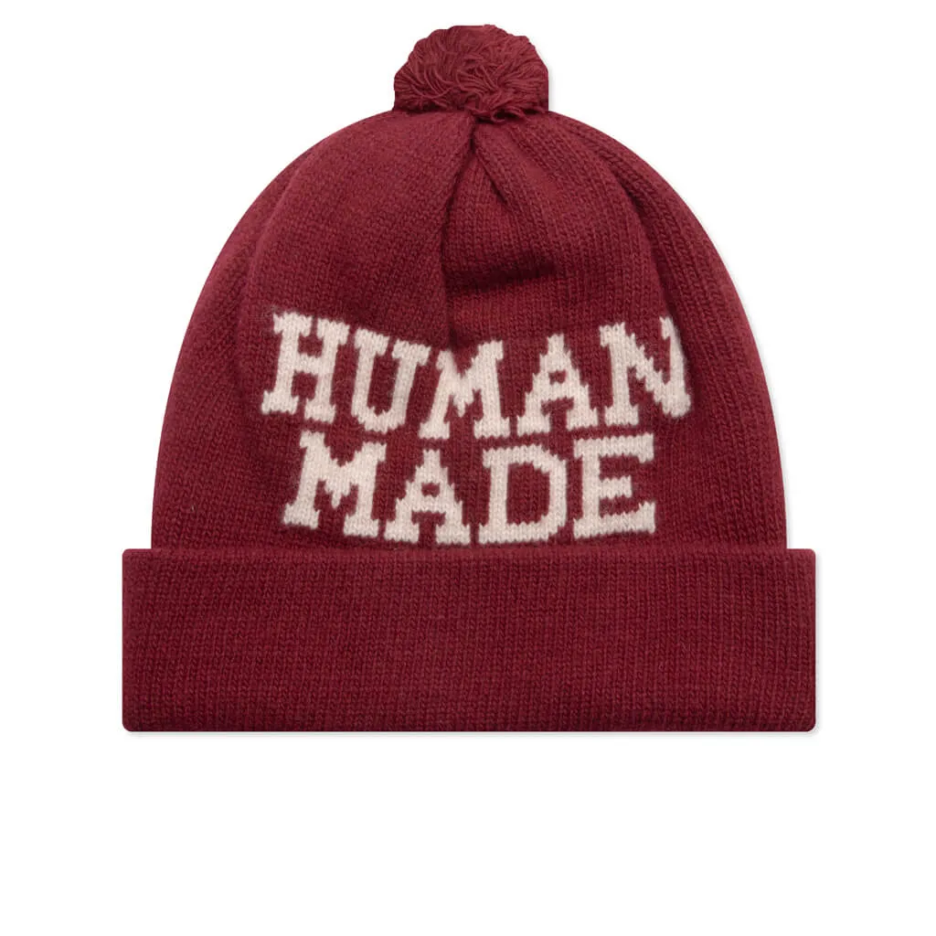 Pop Beanie - Red