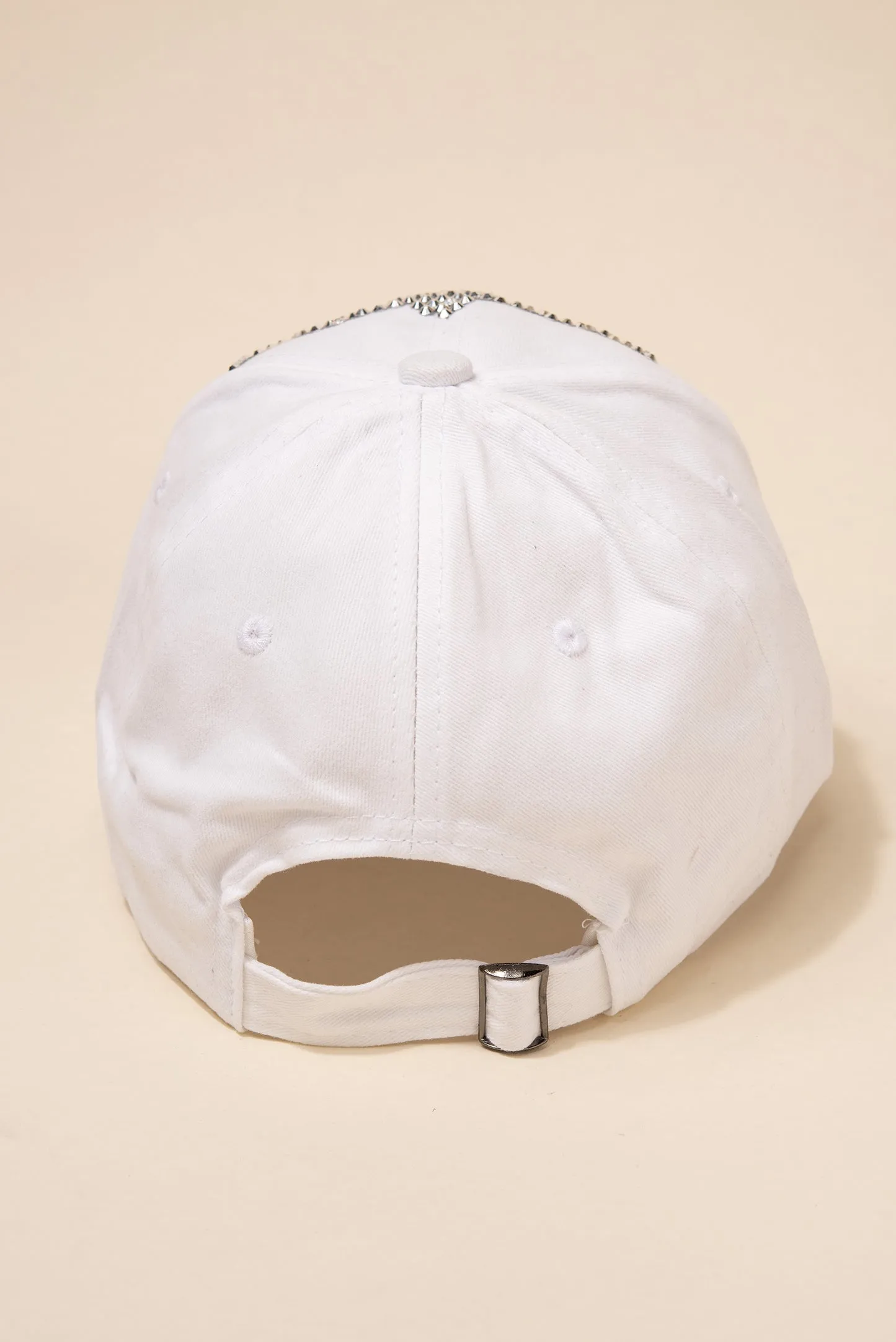 Queen Rhinestone Brim Cap