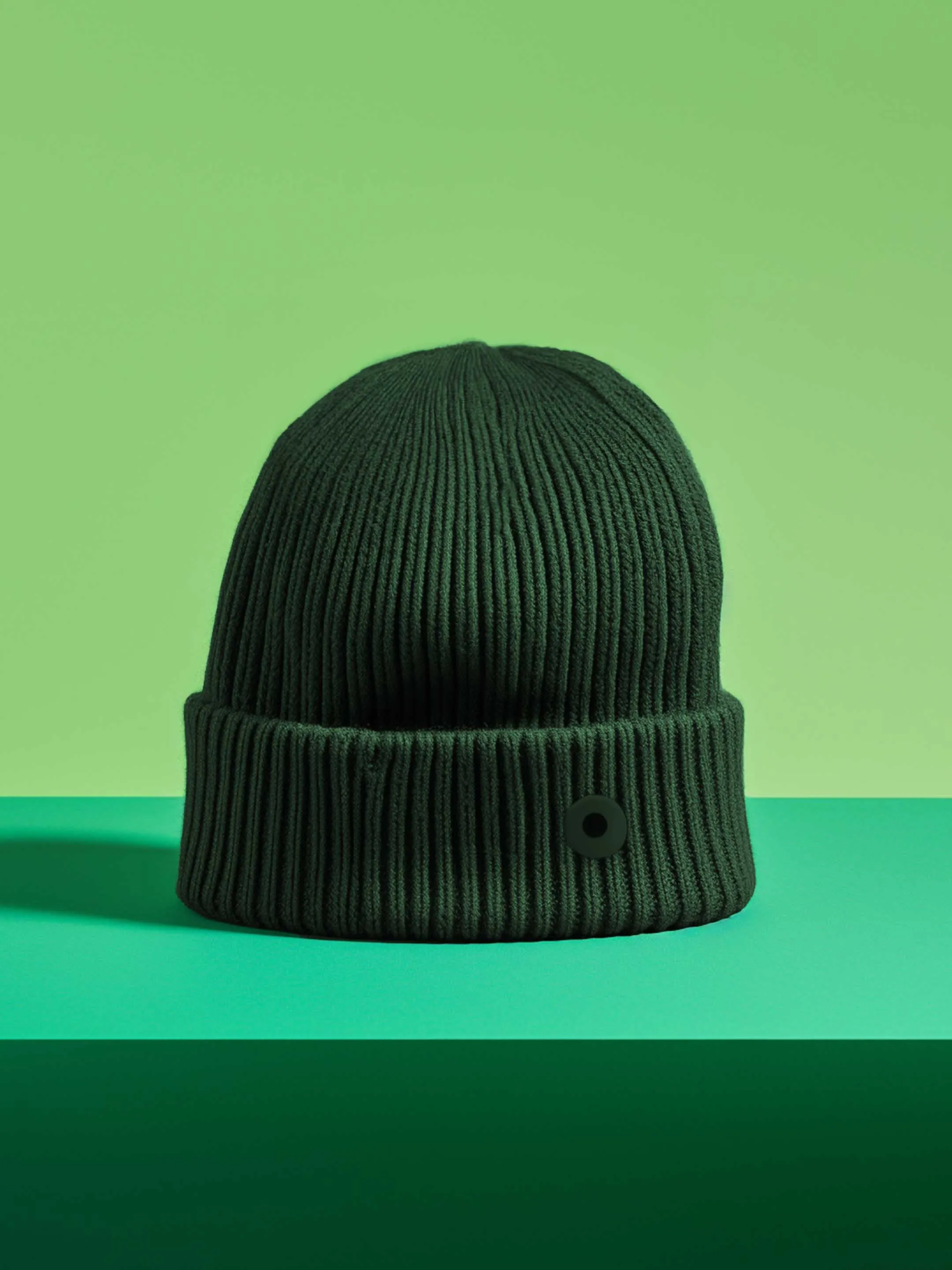 The Beanie - Emerald Green