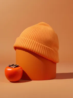 The Beanie - Persimmon Orange