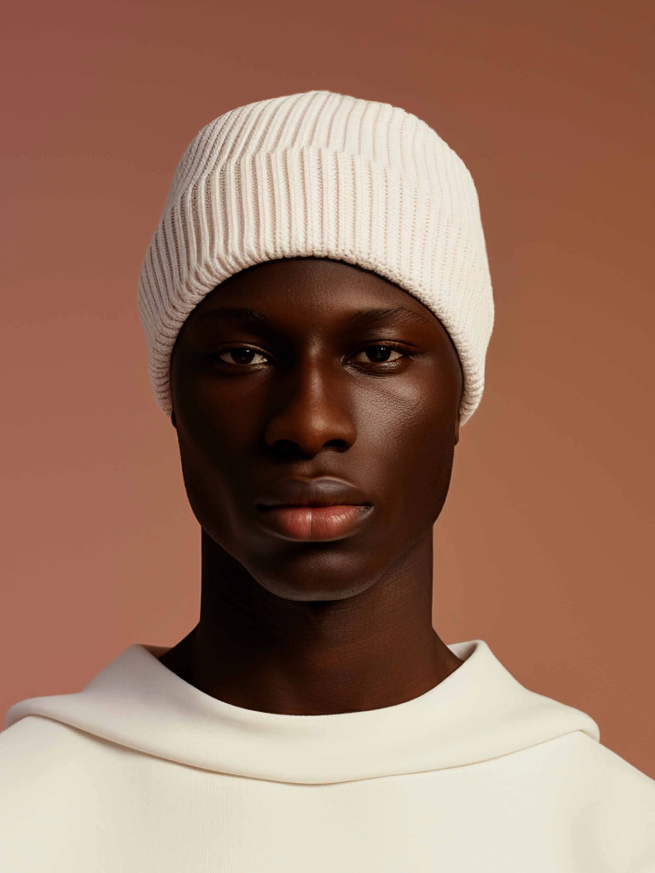 The Beanie - Raw White