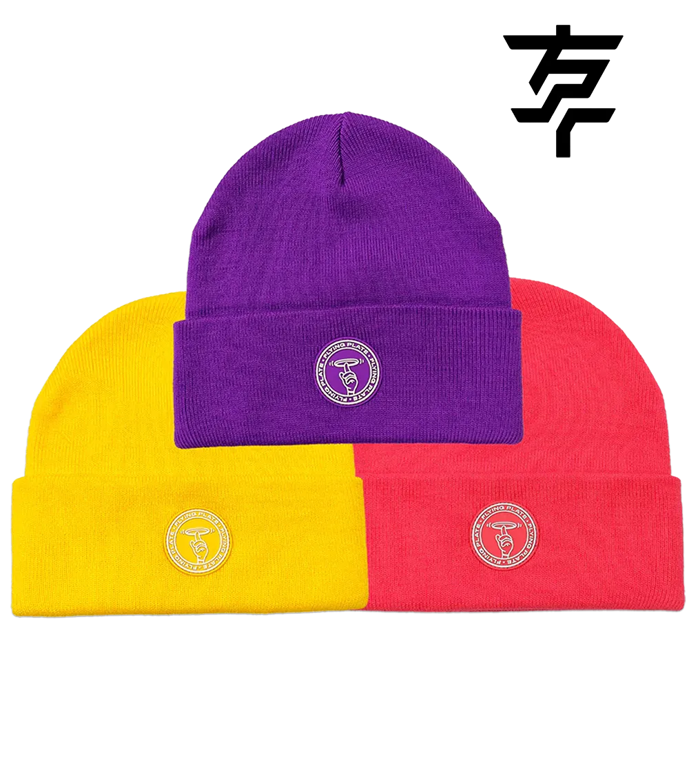 The Finger Rubber Patch Beanie