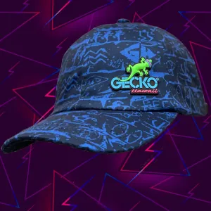 The "Blue Hawaii" 1990s Retro Dad Hat