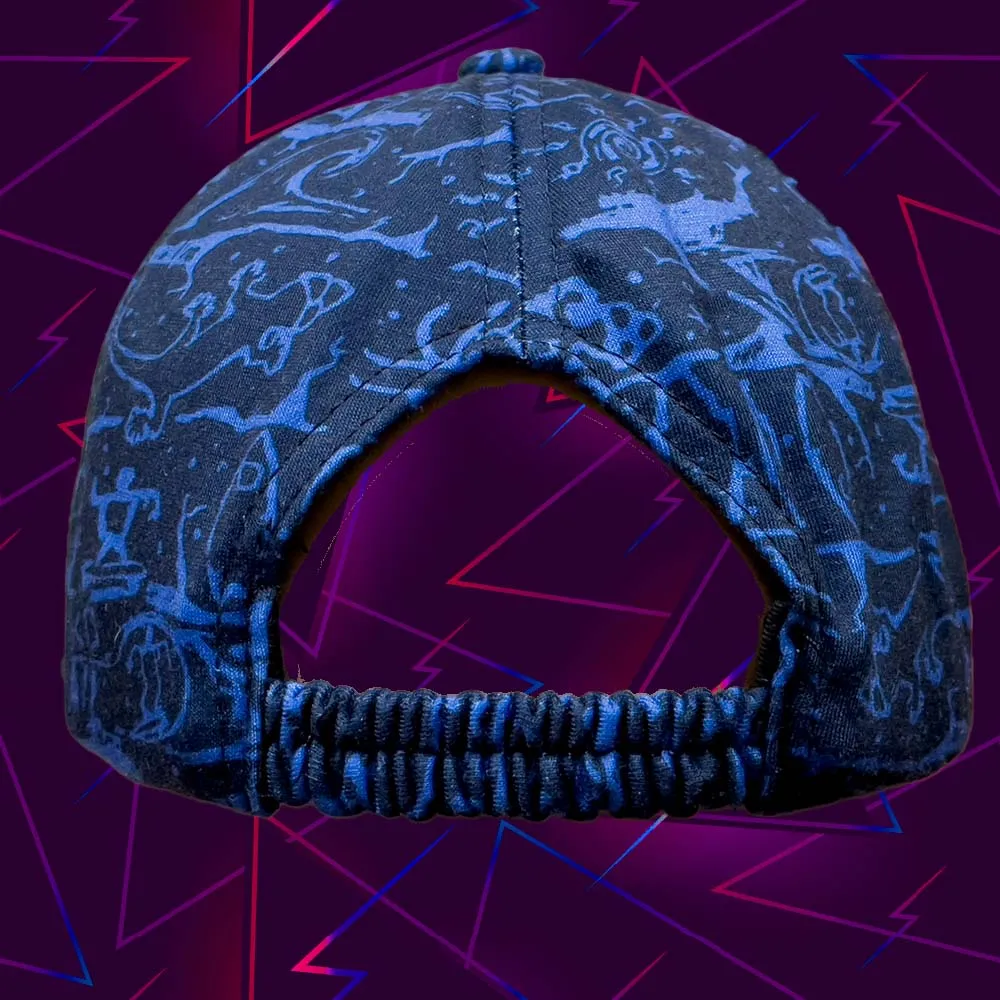 The "Blue Hawaii" 1990s Retro Dad Hat