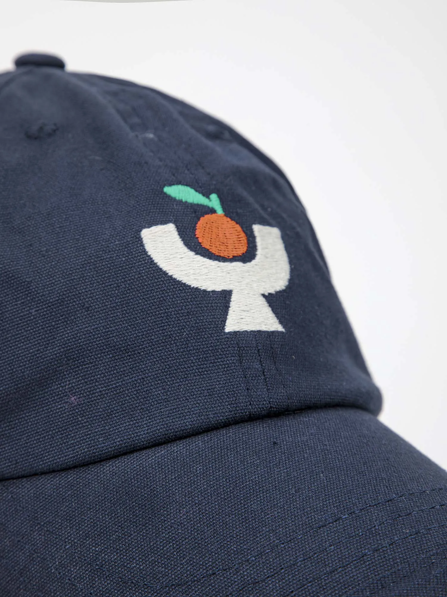 Tomato Plate Embroidery Cap