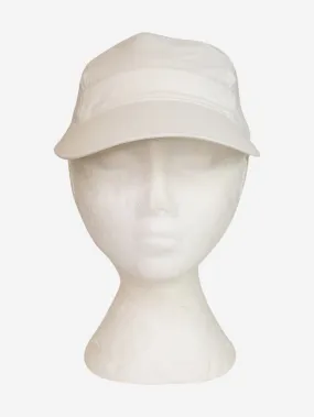 White adjustable cap