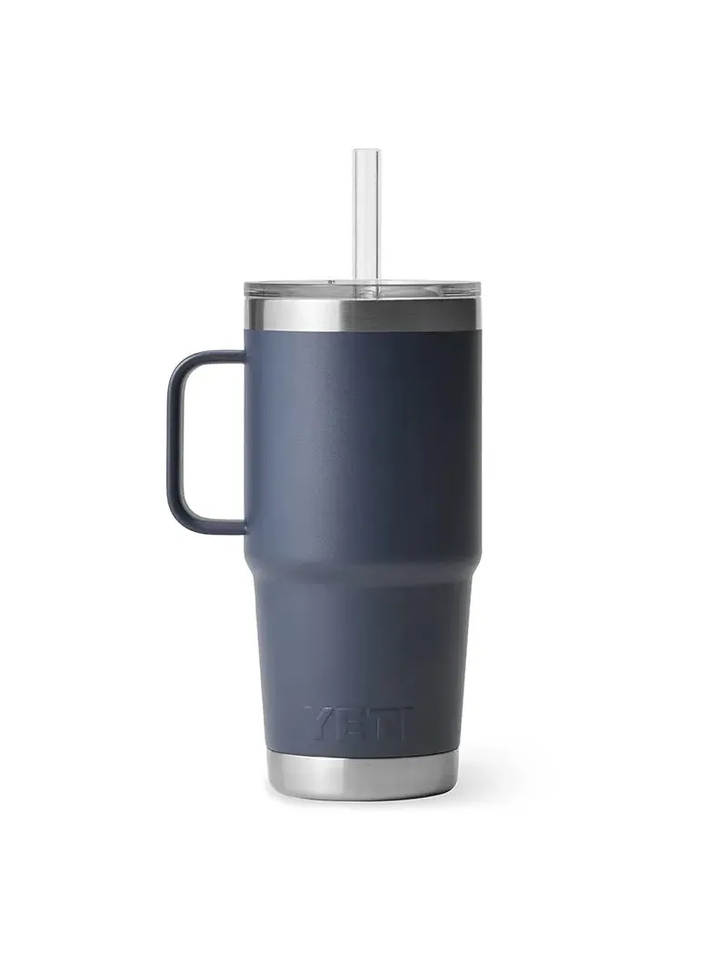 YETI Rambler 25oz Straw Mug Navy